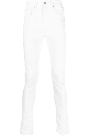 Purple Brand Jeans skinny con applicazione