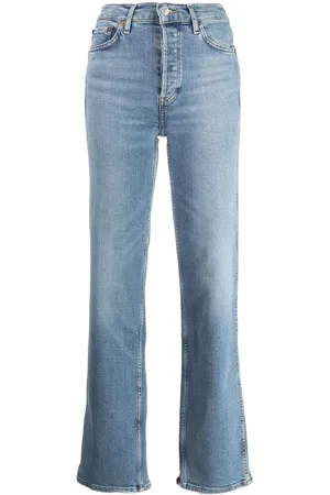 RE/DONE Jeans dritti a vita alta