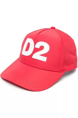 Dsquared2 Cappelli con visiera - Cappello da baseball con stampa - Rosso