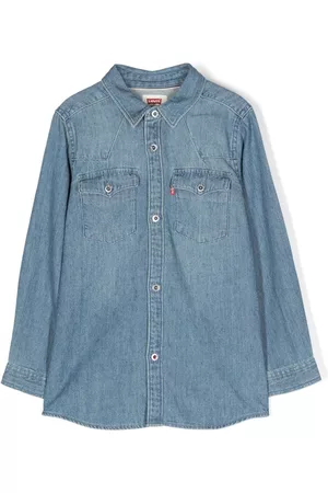 Levi's Camicie denim - Camicia denim con applicazione - Blu