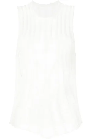 DION LEE Canotta Distressed Floats