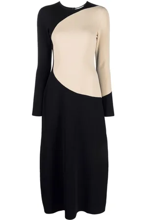 Tory Burch Abito midi con design color-block