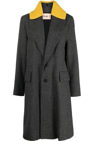 Plan C Cappotto monopetto