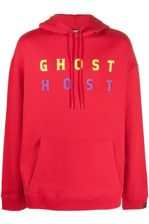 RAF SIMONS Felpa con stampa Ghost Host