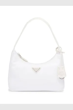 Prada Borsa tote mini con placca logo