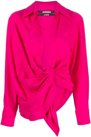 Jacquemus Camicia con dettaglio a nodo