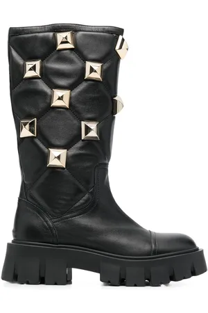 Philipp Plein Stivali con borchie