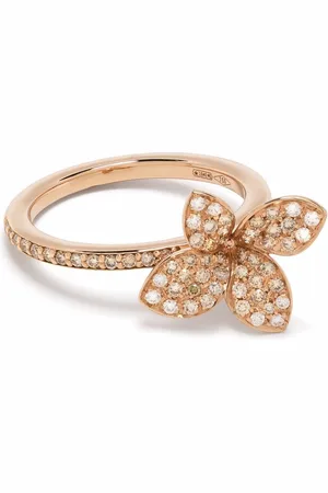Pasquale Bruni Anello Petit Garden in oro 18 carati con diamanti