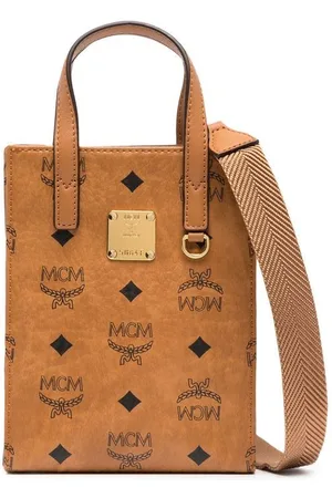 MCM Borsa mini Aren con monogramma