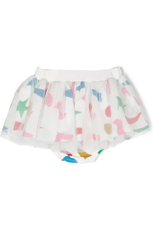 Stella McCartney Gonna con stampa grafica