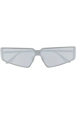 Balenciaga Occhiali da sole squadrati Shield 2.0