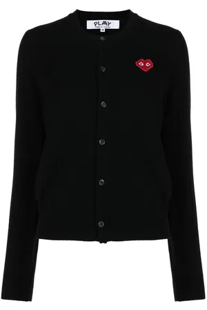 Comme des Garçons Cardigan con applicazione