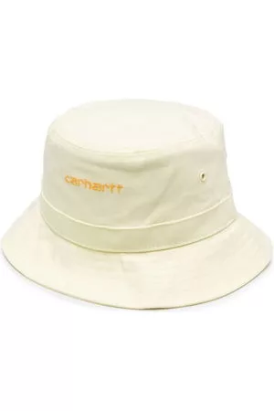 Carhartt Uomo Cappello Bucket - Cappello bucket con logo - Giallo