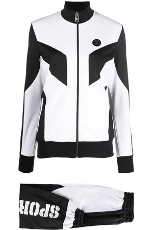 Philipp Plein Set tuta sportiva con design color-block