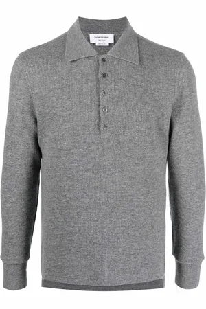 Thom Browne Polo a maniche lunghe