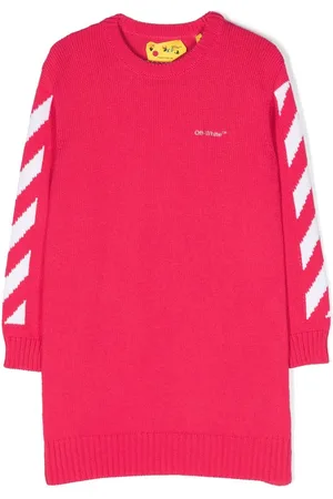 OFF-WHITE Abito modello T-shirt con stampa Arrows