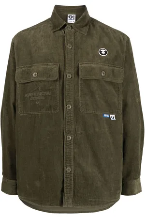 A Bathing Ape Giacca-camicia con ricamo