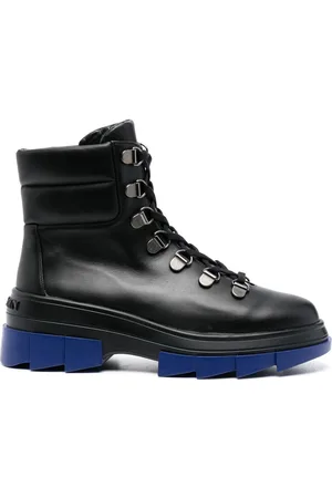 Stuart Weitzman Stivali stringati in pelle