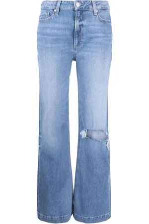 Paige Jeans dritti con effetto vissuto