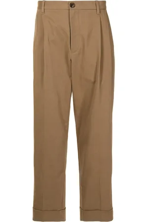 Ports V Pantaloni dritti con risvolto