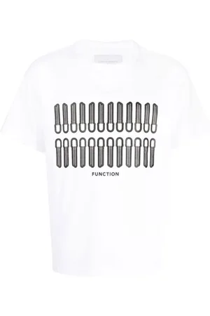 Fumito Ganryu T-shirt con stampa fosforescente