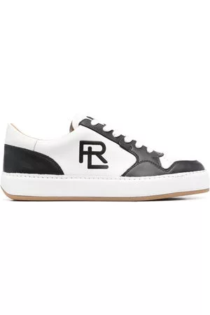 Ralph Lauren Sneakers Jinett con inserti - Bianco