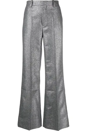 Rodebjer Pantaloni svasati a vita alta