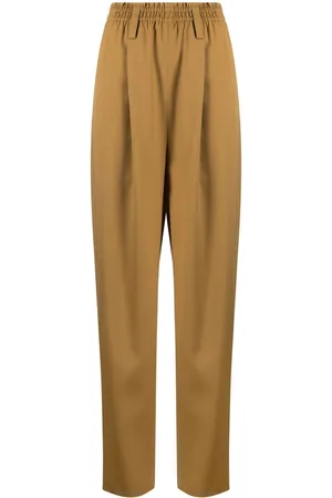 Quira Pantaloni dritti con pieghe