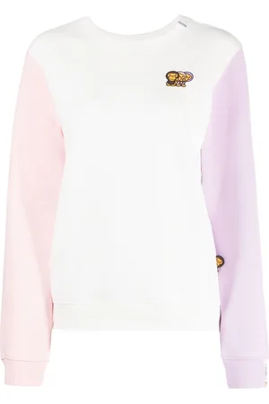 A Bathing Ape Felpa con design color-block