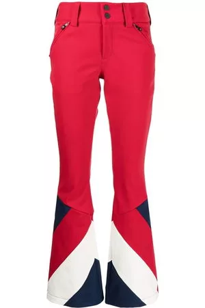Perfect Moment Pantaloni svasati Arctic - Rosso
