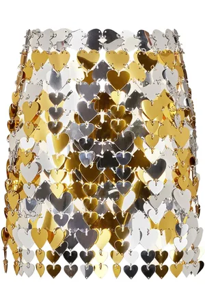 Paco rabanne Minigonna con paillettes