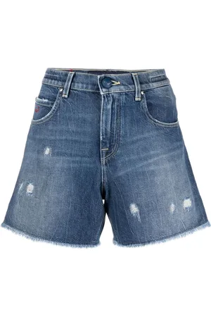 Jacob Cohen Shorts denim con effetto vissuto