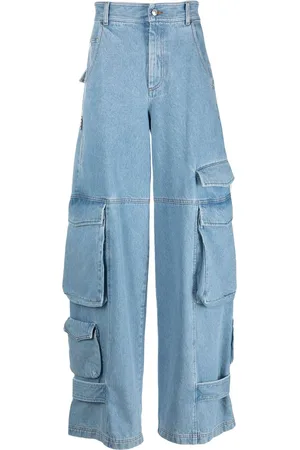 GCDS Jeans a gamba ampia