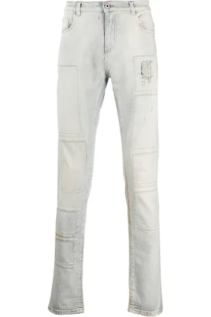 FAITH CONNEXION Jeans slim con effetto schiarito