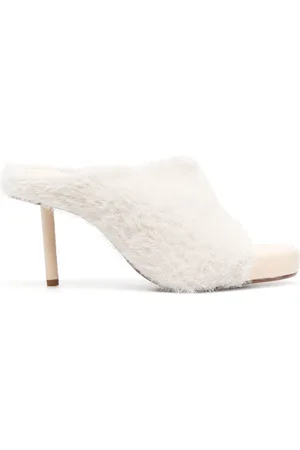 Jacquemus Mules con punta quadrata 100mm