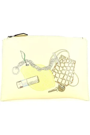 Hermès Pouch con stampa grafica Pre-owned
