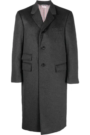 Thom Browne Cappotto con applicazione