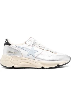 Golden Goose Sneakers Running Sole metallizzate