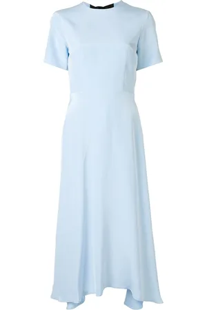 Macgraw Abito midi con nodo posteriore