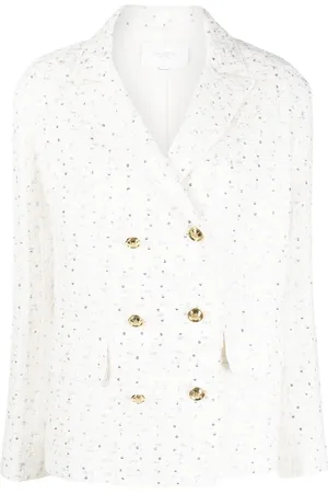 Giambattista Valli Blazer doppiopetto con paillettes