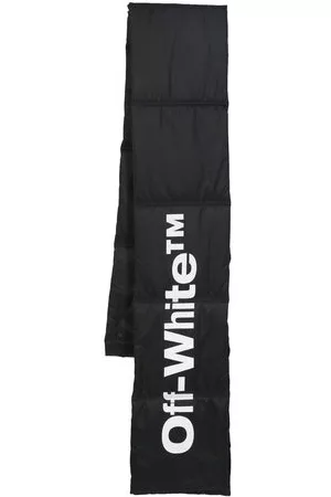 OFF-WHITE Sciarpa con stampa - Nero