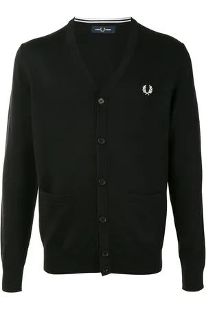 Fred Perry Cardigan con ricamo