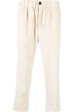 Ami Pantaloni a coste con coulisse