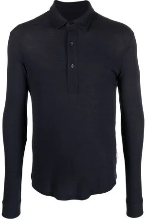 Orlebar Brown Polo a maniche lunghe con bottoni