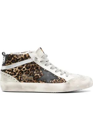 Golden Goose Sneakers Mid Star leopardate