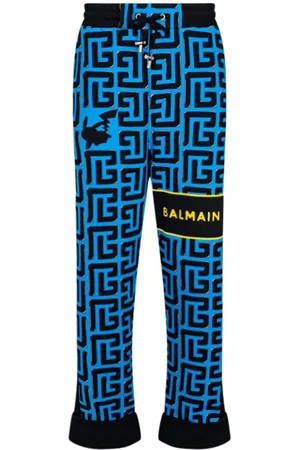 Balmain Pantaloni sportivi con stampa