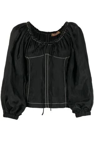 REJINA PYO Blusa con maniche a palloncino Keeley
