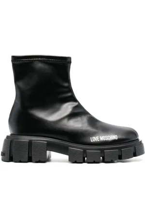 Moschino Stivali con stampa