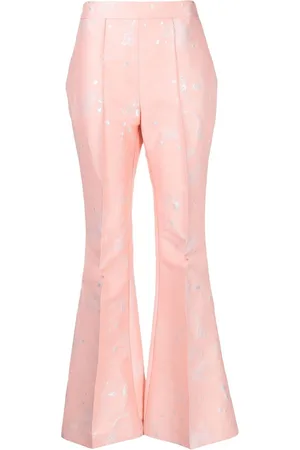 Macgraw Pantaloni Stereotype svasati jacquard