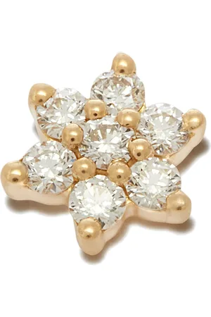 Maria Tash Orecchini in giallo 18kt con diamanti